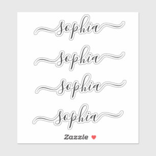 Simple Elegant Modern Script Name