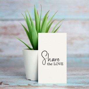 Simple Elegant Old White Black Salon Referral Card