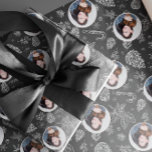 Simple Elegant Photo Black Christmas   Wrapping Paper<br><div class="desc">Make your gifts unforgettable with our Personalised Simple Elegant Photo Black Christmas Wrapping Paper. This unique design adds a personal touch to your holiday gifts, perfect for those looking for Christmas wrapping ideas that stand out. Ideal for creative Christmas wrapping, this custom Christmas wrapping paper showcases your favourite photo, offering...</div>