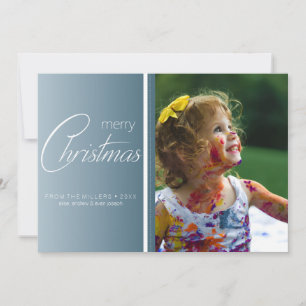 Simple Elegant Photo editable Holiday Card
