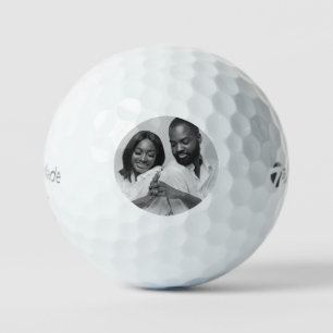 Simple Elegant Photo Golf Balls