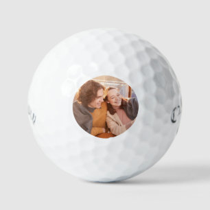 Simple Elegant Photo Golf Balls