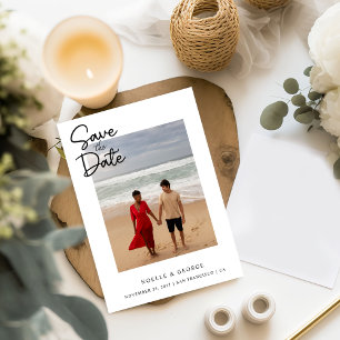Simple Elegant Photo Save The Date