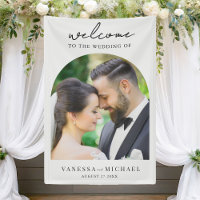 Simple Elegant Photo Wedding Welcome
