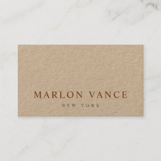 Simple Elegant Professional Business Card