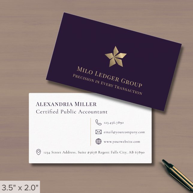 Simple Elegant Professional Business Card (Creator Uploaded)