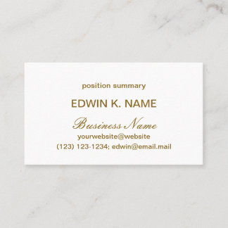 Simple Elegant Professional Business Cards