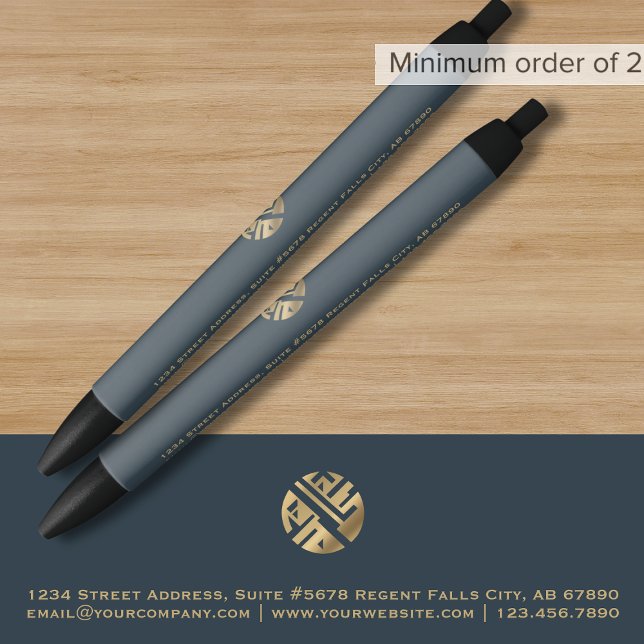 Simple Elegant Promotional Pen with Logo (Creator Uploaded)