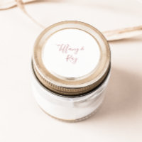 Simple Elegant Rose Gold Wedding Envelope Seals
