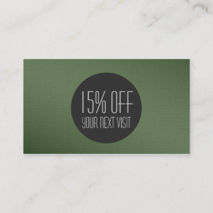 simple elegant textured discount coupon