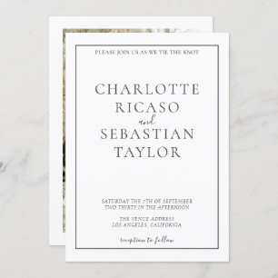 Simple Elegant Wedding