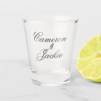 Simple elegant wedding couple name stylish calligr