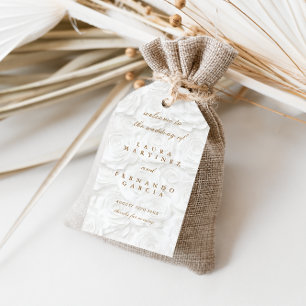 Simple Elegant Wedding Favor Gift Tags