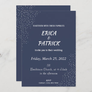 Simple Elegant Wedding Invitation