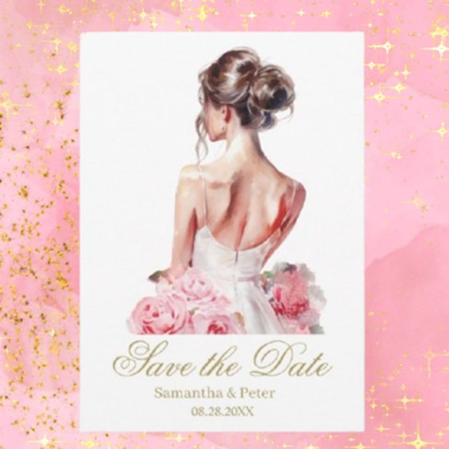  Simple Elegant Wedding Save The Date (Announce your special day with a simple, elegant wedding save the date.  )