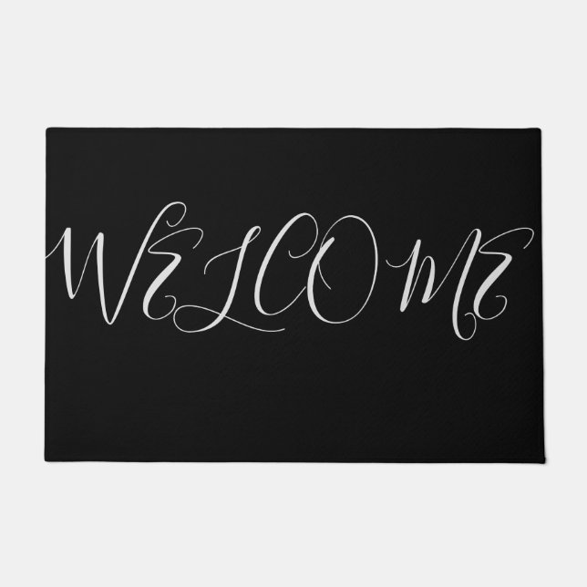Simple Elegant Welcome Mat (Front)