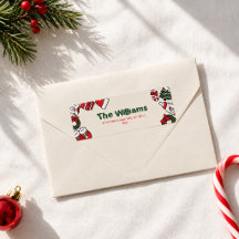 Simple Elegent Red And Green Christmas