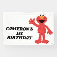 Simple Elmo 1st Birthday