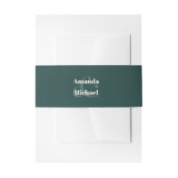 Simple Emerald Green Modern Minimalist