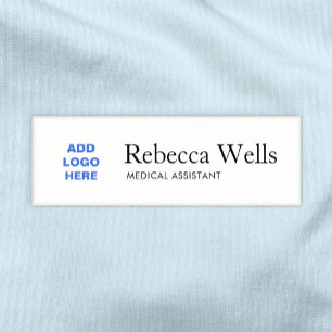 Simple Employee Staff Name Logo Badge