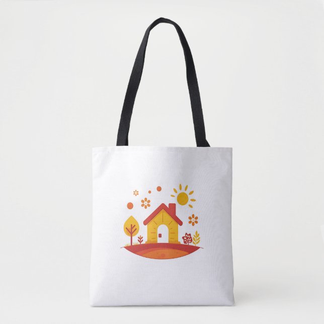 Simple Everyday Tote Bag – Reusable & Stylish (Front)