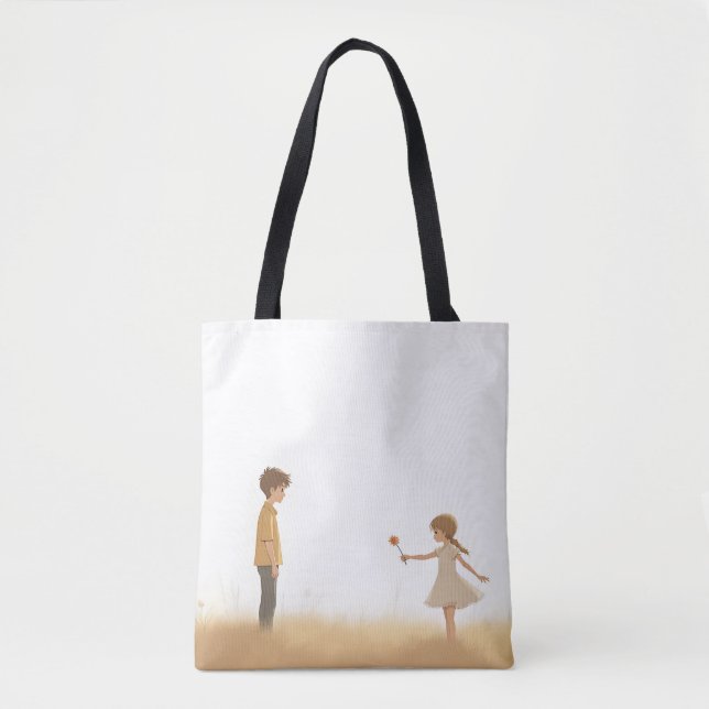 Simple Everyday Tote Bag – Reusable & Stylish (Front)