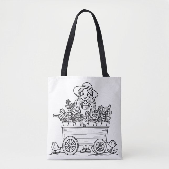 Simple Everyday Tote Bag – Reusable & Stylish (Front)