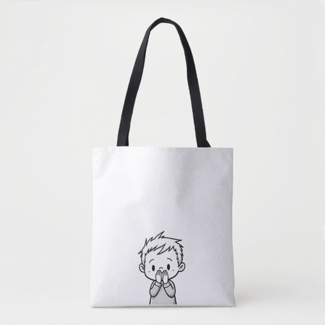 Simple Everyday Tote Bag – Reusable & Stylish (Front)
