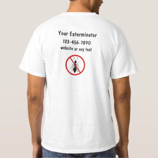 Simple Exterminator Work Tshirts