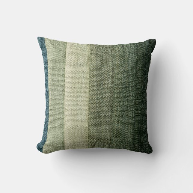 Simple Fabric Texture Pattern | Throw Pillow (Front)