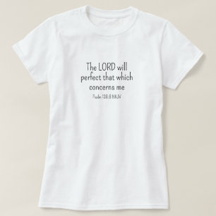 Simple Faith in God Black and White T-Shirt