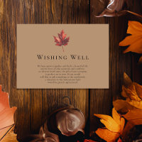 Simple Fall Terracotta Wedding Wishing Well