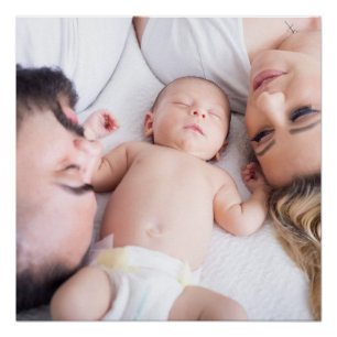 Simple Family Photo Poster