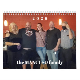 Simple Family Photos Calendar