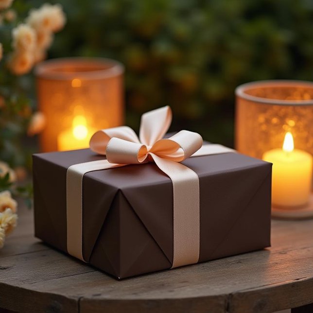 Simple Fawn-Beige D2AFA1  Satin Ribbon (Simple Fawn-Beige D2AFA1 Satin Ribbon)