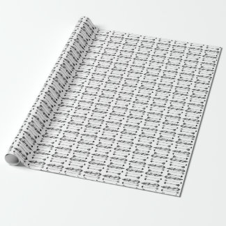 Simple Feathers and Arrows Wrapping Paper