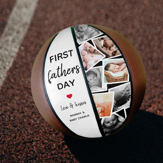 Simple First Father's Day Picture Collage | Daddy Basketball (Creator Uploaded)