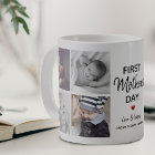 Simple First Mother's Day Picture Collage | Mummy Coffee Mug