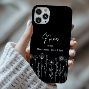 Simple Floral Nana Custom Title Case-Mate iPhone 14 Pro Max Case