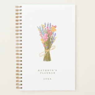 Simple Floral  Planner