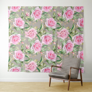 Simple Floral Tapestry