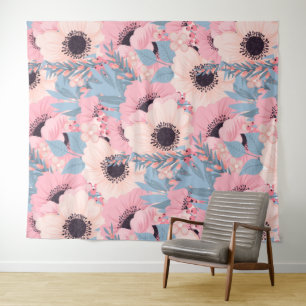 Simple Floral Tapestry