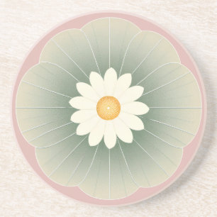 Simple Flower Coaster