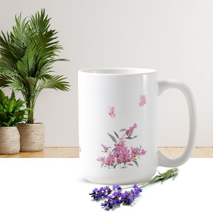 Simple Flower Design Mug