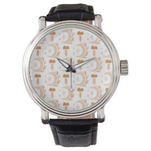 Simple Flower Drawing Watch