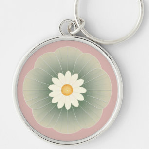 Simple Flower Key Ring