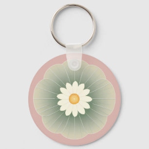 Simple Flower Key Ring