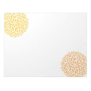 Simple Flowers Notepad