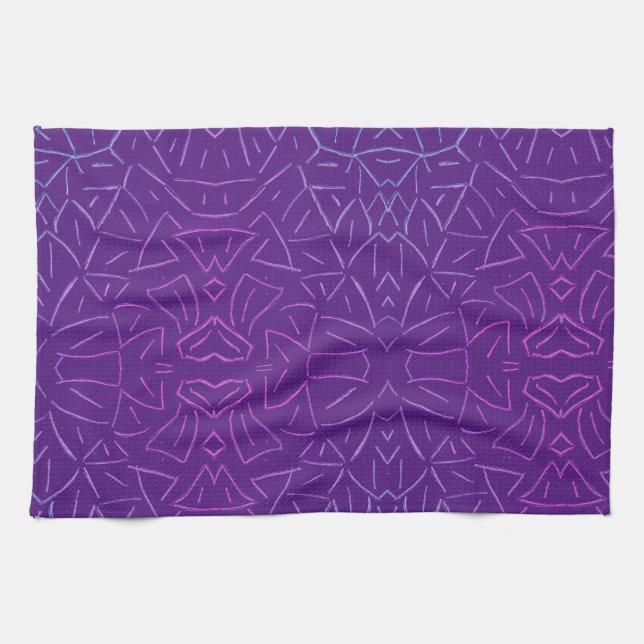 Simple Flutter  Tea Towel (Horizontal)