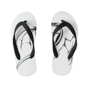 Simple Flying Dragon Kid's Jandals